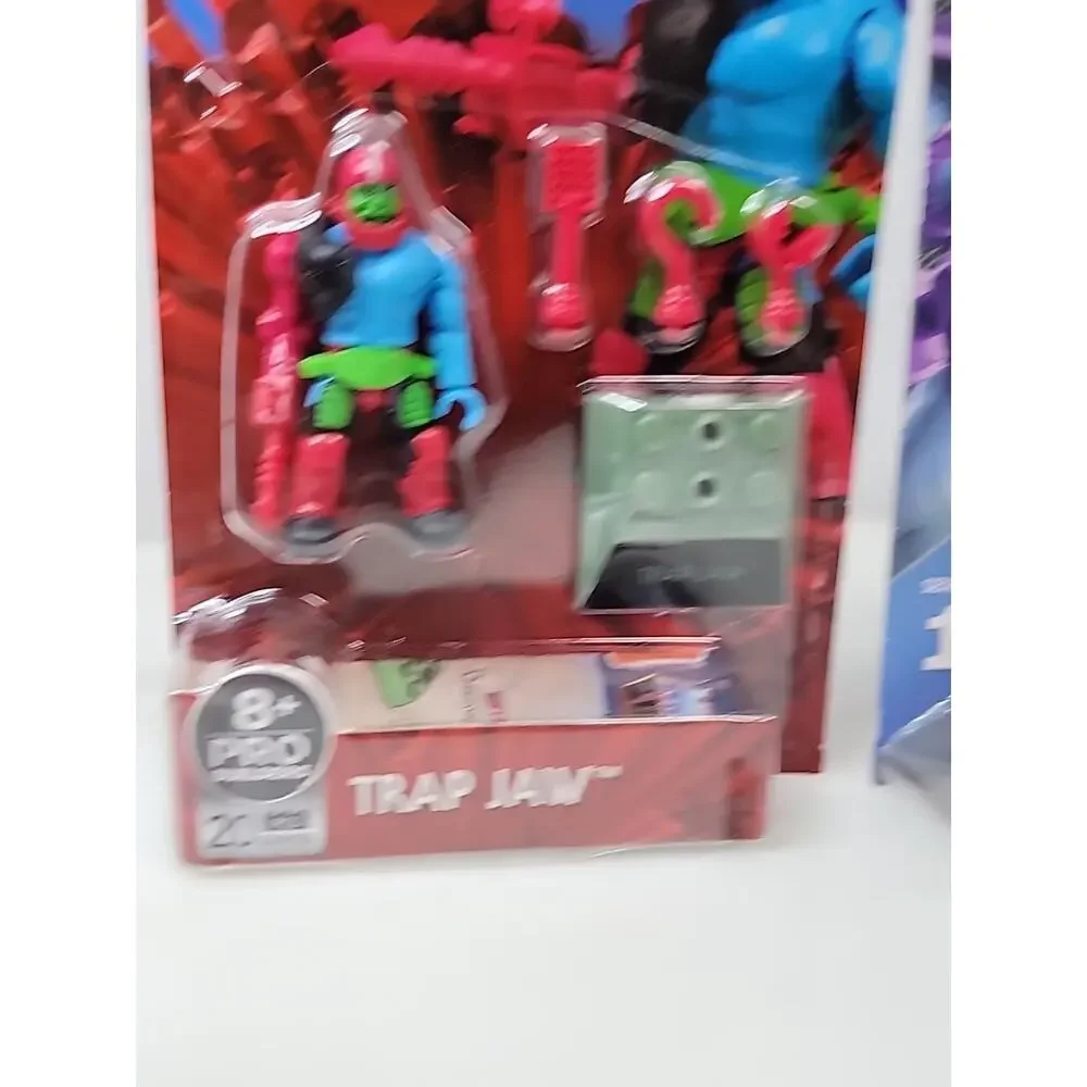 Mega Construx Masters Of The Universe Mini Figure Trap Jaw & Skeletor NIP MOTU